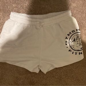 Gymshark fleece shorts